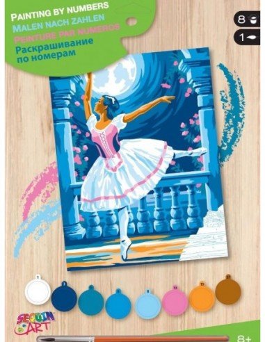 Rinkinys piešimui JUNIOR Balerina