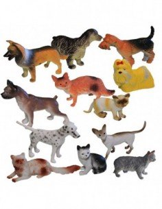 Rinkinys katės ir šunys, 12...