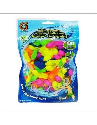 Vandens balionai 100 vnt su kamščiukais