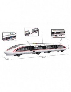 Traukinys 58cm su šviesa ir... 2