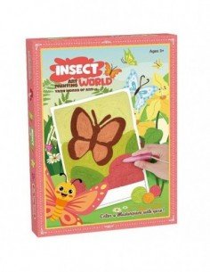 Piešimas siūlais Drugelis,...