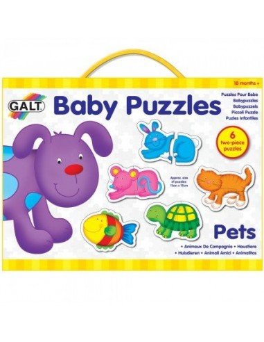 Dėlionė BABY PUZZLES PETS, 2 det., 6...
