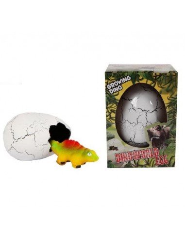 Kiaušinis 10cm su augačiu dinozauru...