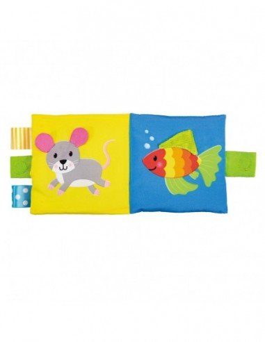 Knygutė minkšta sensorinė Gyvūnai, 0...