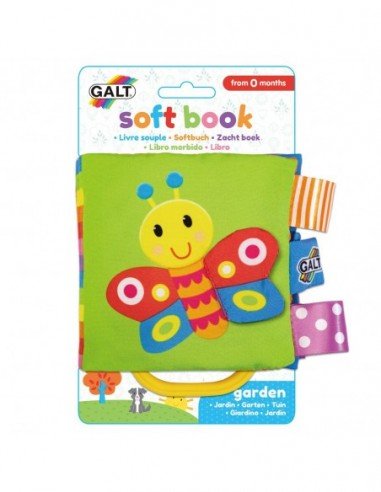 Knygutė minkšta sensorinė Sodas, 0...