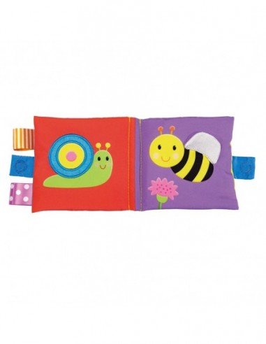 Knygutė minkšta sensorinė Sodas, 0...