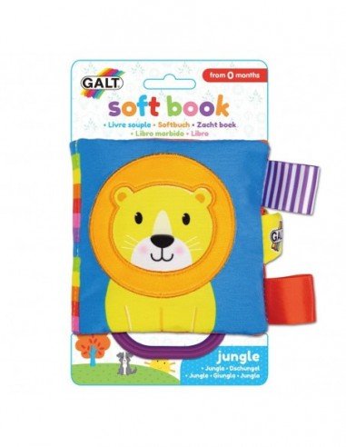 Knygutė minkšta sensorinė Afrika, 0...