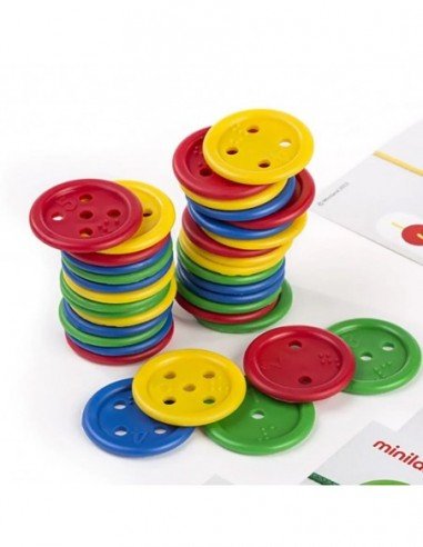 Rinkinys ACTIVITY BUTTONS, 40 det.