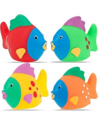 Rinkinys į vonią 4 žuvytės