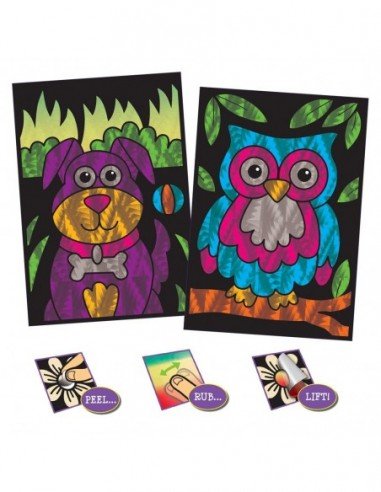 Rinkinys FAB FOIL ART, 6m.+, Galt