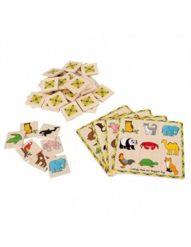 Žaidimas medinis LOTTO, 3m.+