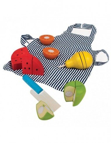 Rinkinys iš medžio  vaisiai...