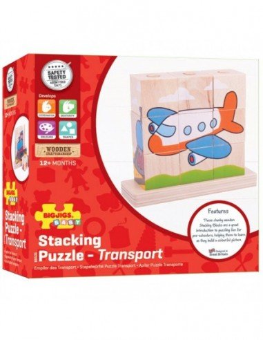 Medinės kaladėlės-dėlionė su stovu...