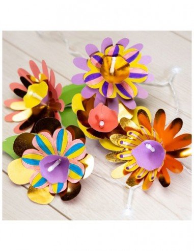 Rinkinys kūrybai FLOWER LIGHTS, 7m.+,...