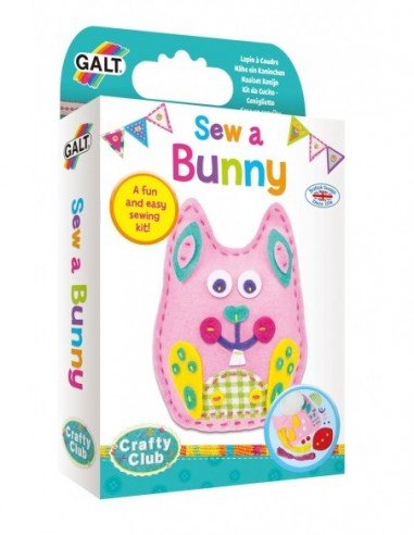 Rinkinys siuvinėjimui SEW A BUNNY,...