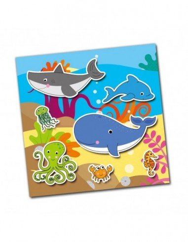 Knygutė Žvėrys su daugkartinio...