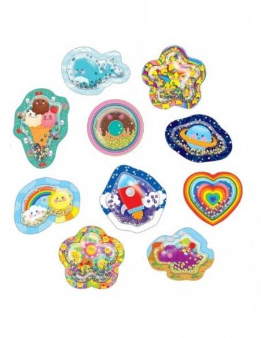 Rinkinys 3D lipdukai, 6m.+, Galt