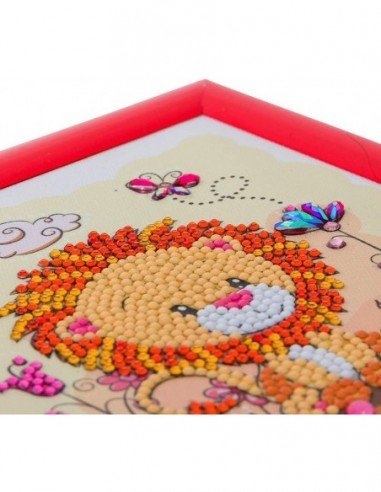 Rinkinys CRYSTAL ART Liūtas, 6m.+ su...