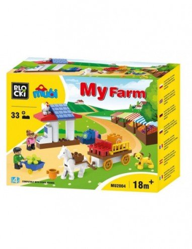 Konstruktorius BLOCKI MUBI, 33 det,...