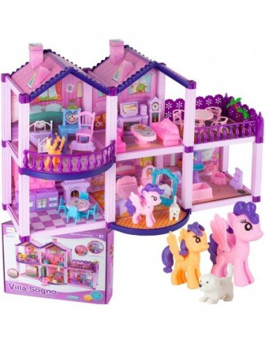 Ponių namelis VILLA, 30x40x15cm, 122...