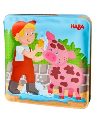 Knygutė į vonią Nuplauk gyvūnus ir...