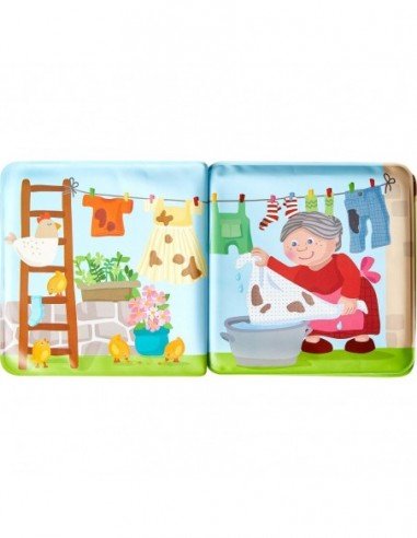 Knygutė į vonią Nuplauk gyvūnus ir...