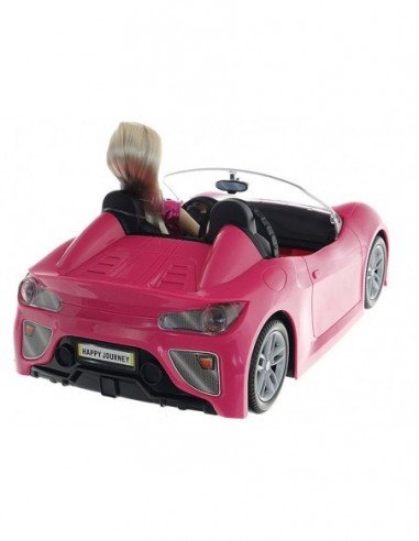 Lėlė 29cm su mašina 36cm