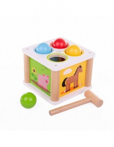 Medinis žaislas TAP TAP BALL,...