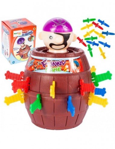 Žaidimas Piratas, 13x9x9cm