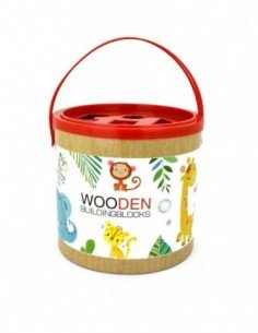 Medinės kaladėlės 50 det.... 2