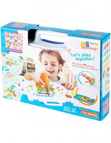 Mozaika su grežtuvu, 151 det....