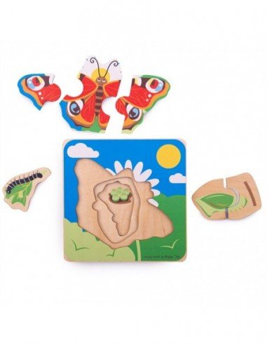 Dėlionė medinė Gyvenimo ciklas...