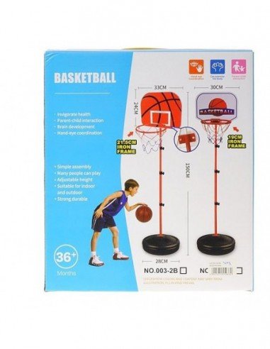 Metalinis stovas 150cm krepšiniui +...