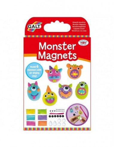 Rinkinys MONSTER MAGNETS, 5m.+, Galt