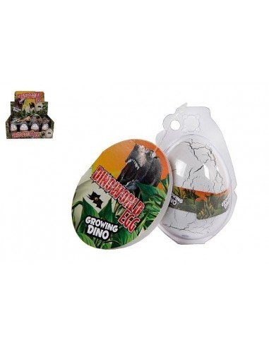 Kiaušinis 6cm su augačiu dinozauru...
