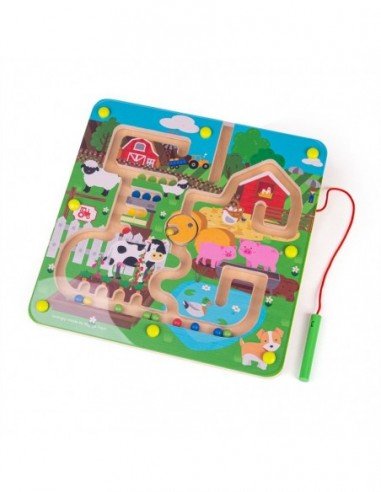 Žaidimas magnetinis medinis Galvok ir...