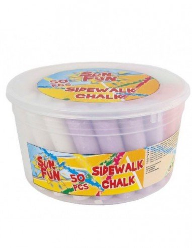 Kibiras su 50 šaligatvio kreidelių,...