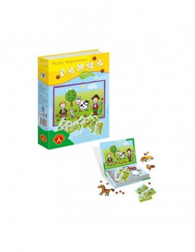 Magnetinė dėlionė Ferma 24 det. + 8...