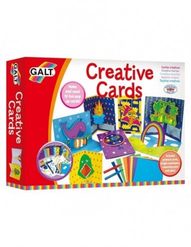 Rinkinys CREATIVE CARDS nuo 7 m., Galt