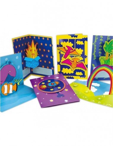 Rinkinys CREATIVE CARDS nuo 7 m., Galt