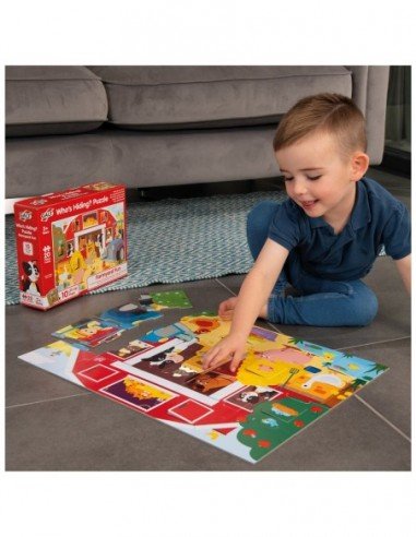 Dėlionė su durelėmis Who's Hiding 20...