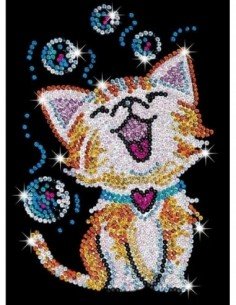 Rinkinys kūrybai SEQUIN RED...