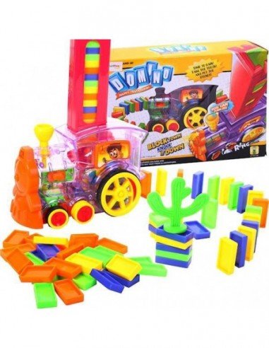 Traukinys DOMINO, 80 det., 33x23cm