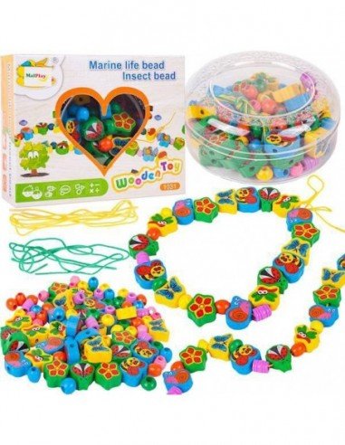 Rinkinys varstymui 120 medinių...