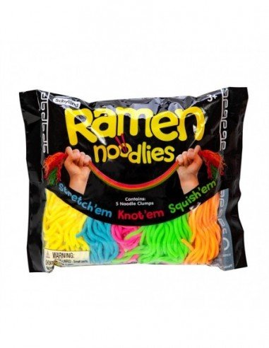 Sensoriniai "Makaronai" ploni, 3m.+