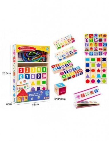 Žaidimas medinis rūšiavimui-varstimui...