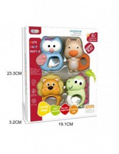 Barškučių rinkinys 4 vnt.,...