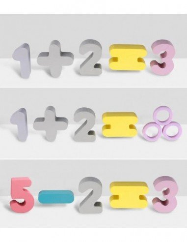 Magnetinė medinė dėlionė MONTESSORI...