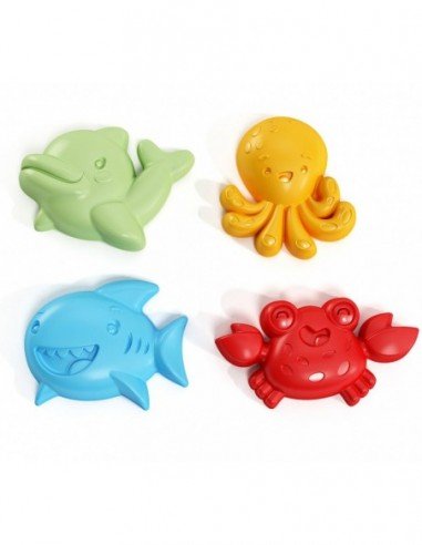 4 did.formos smėliui Jūros gyvūnai