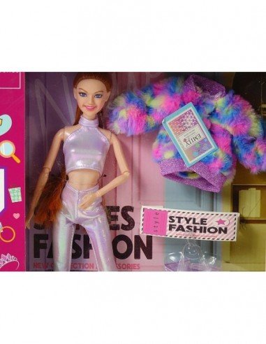 Lėlė 29cm FASHION STYLE, su rūbais